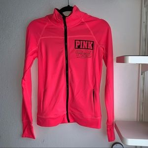 PINK workout zip up